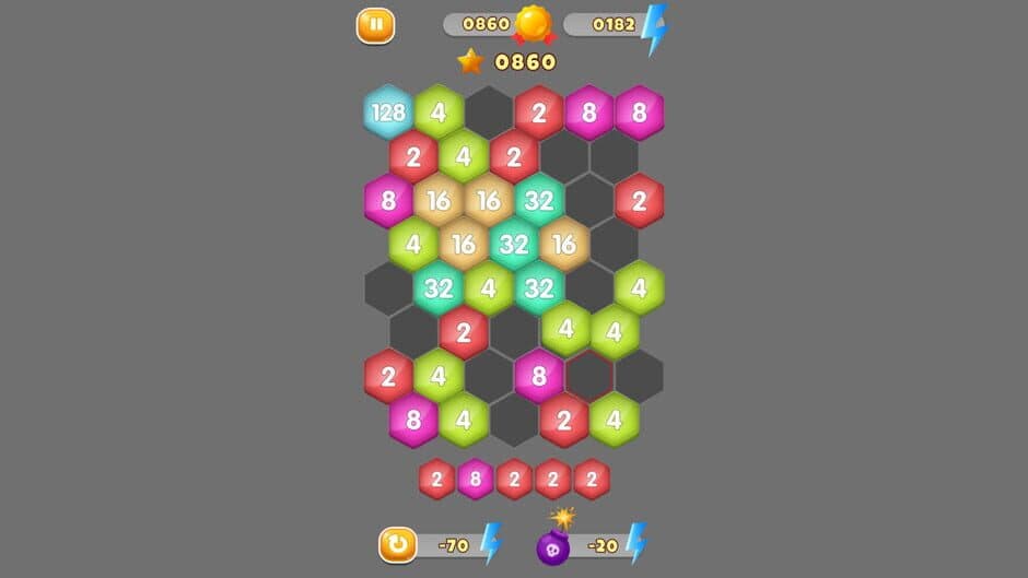 Скриншот 6 из HexaMerge 2048