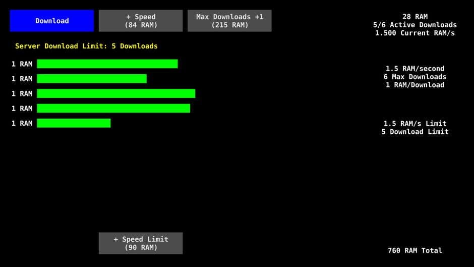 Скриншот 2 из RAM Downloader