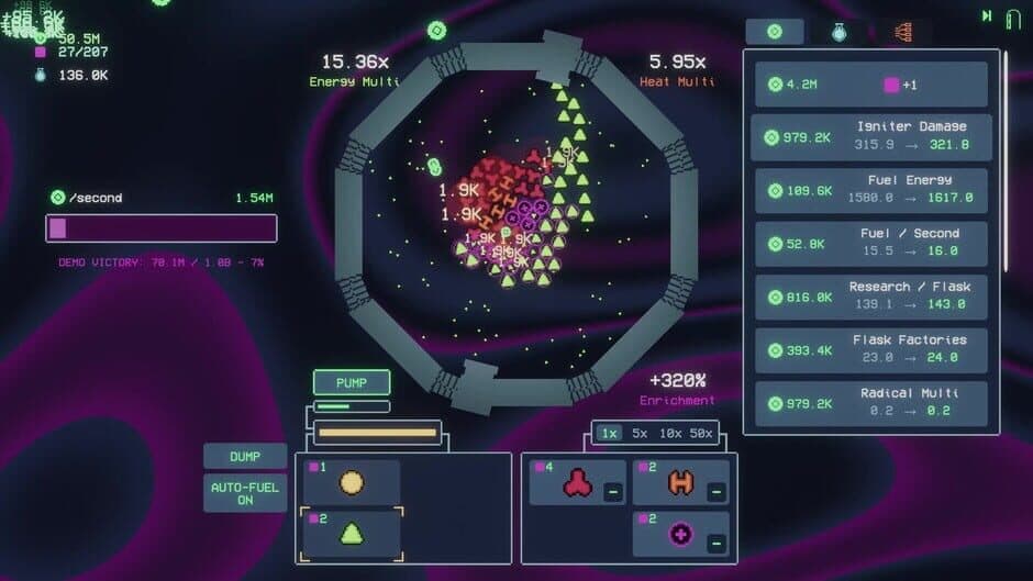 Скриншот 1 из Feed The Reactor