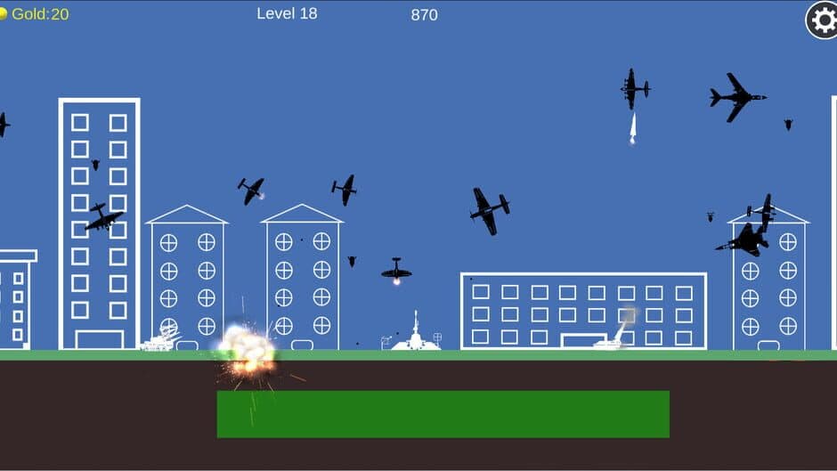 Скриншот 2 из City Defence Artillery