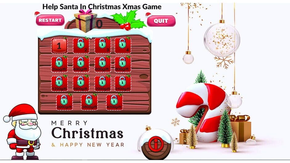 Скриншот 1 из Help Santa In Christmas Xmas Game