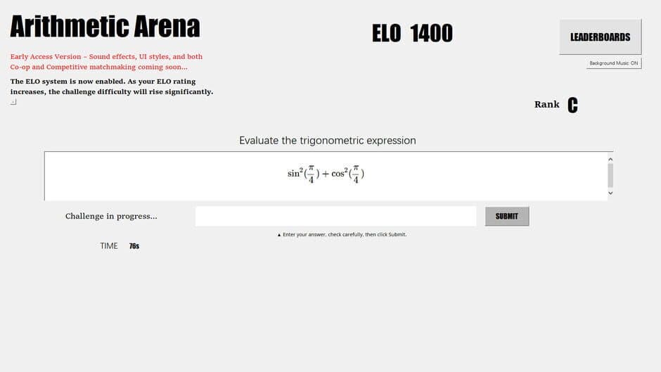 Скриншот 2 из Arithmetic Arena