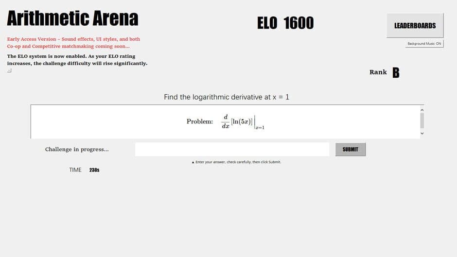 Скриншот 3 из Arithmetic Arena