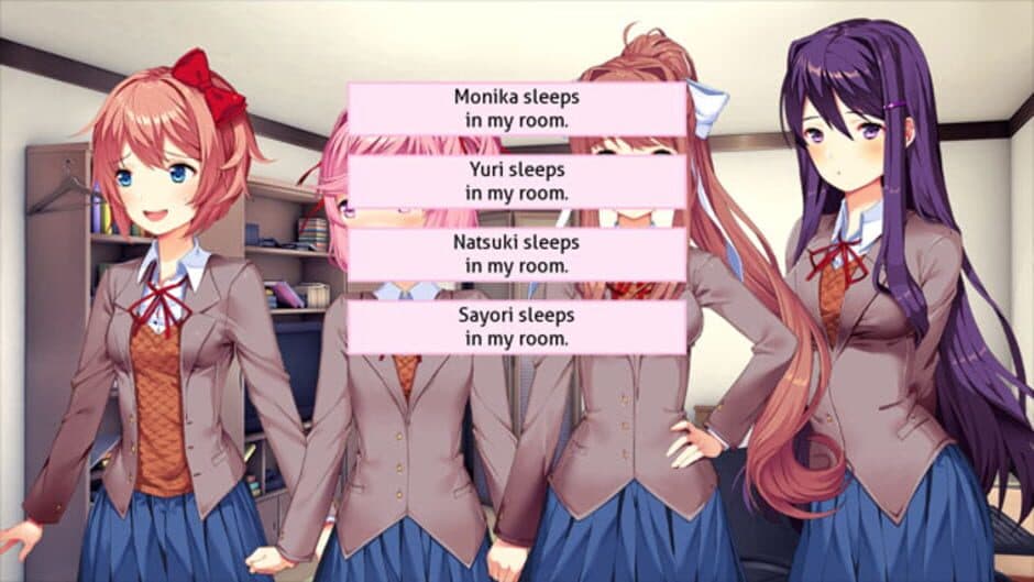 Скриншот 3 из Doki Doki Twin Realities
