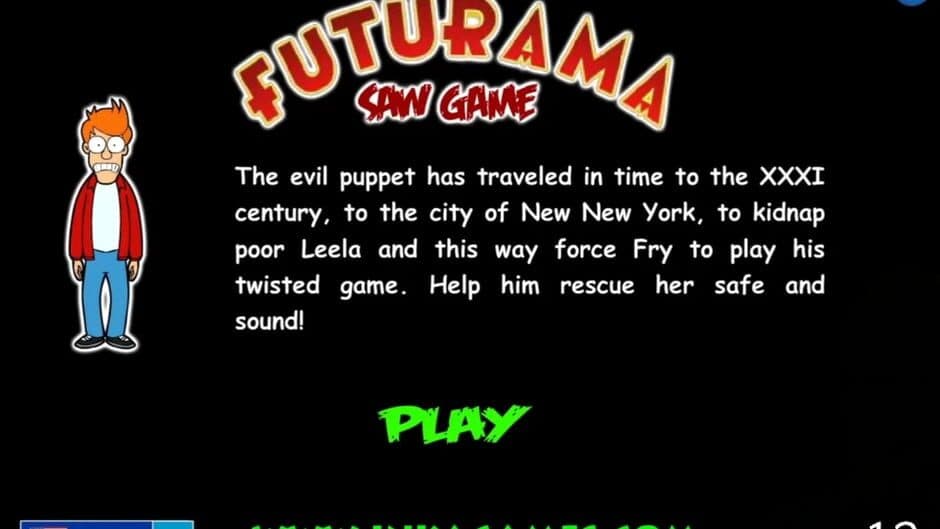 Скриншот 1 из Futurama Saw Game