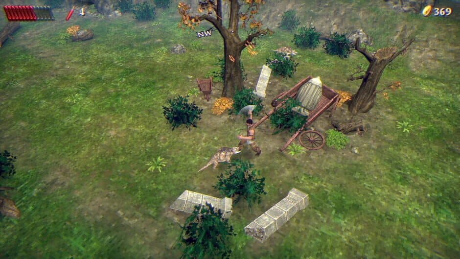 Скриншот 1 из Feeble Origins: Path of a Hero