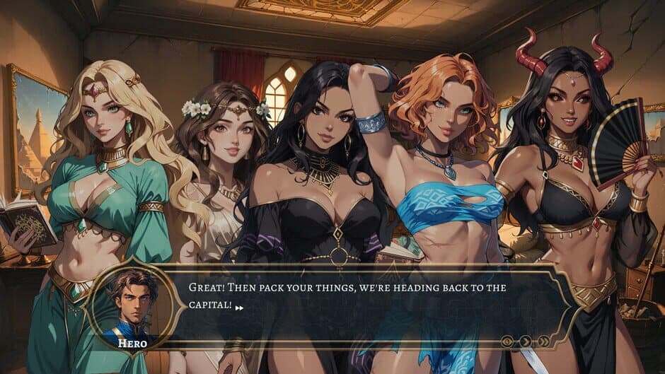 Скриншот 4 из Lust Harem 1001 Pleasures