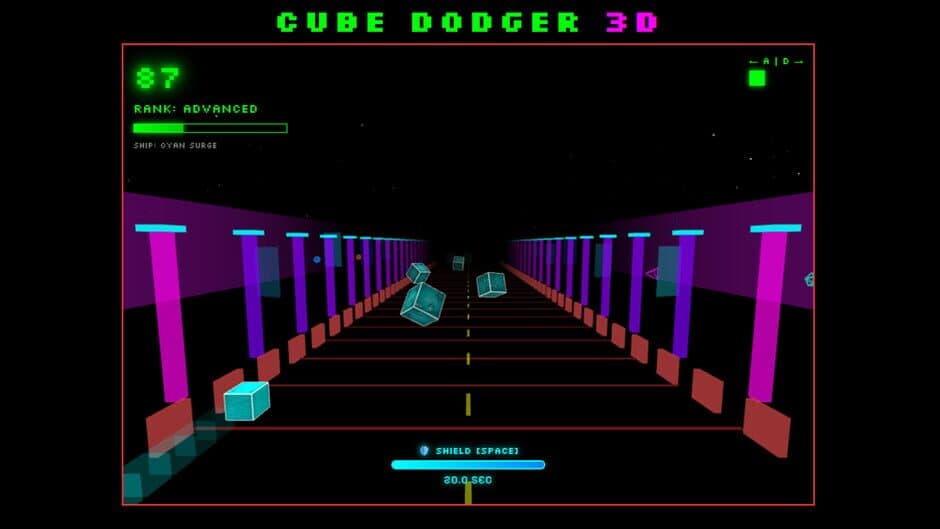 Скриншот 4 из Cube Dodger 3D