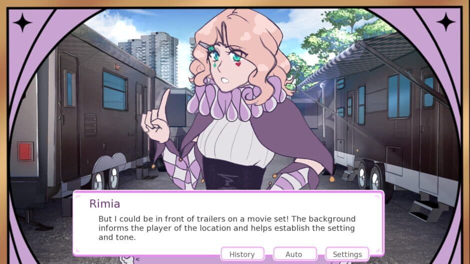 Скриншот 2 из A Clown Girl Teaches You How To Make Visual Novels