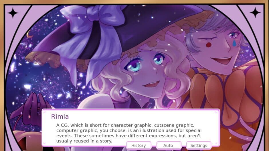 Скриншот 3 из A Clown Girl Teaches You How To Make Visual Novels