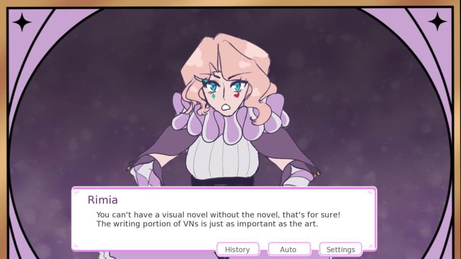 Скриншот 4 из A Clown Girl Teaches You How To Make Visual Novels