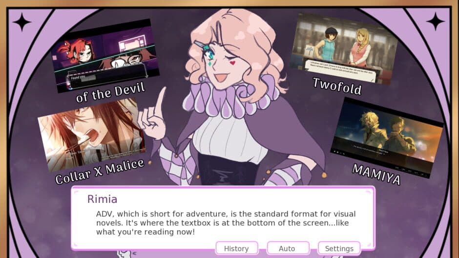 Скриншот 5 из A Clown Girl Teaches You How To Make Visual Novels