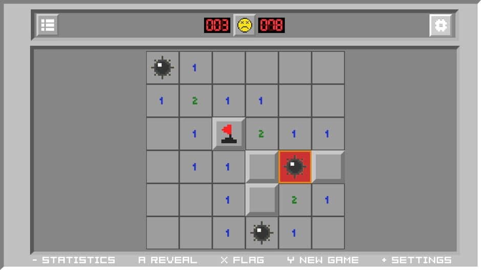 Скриншот 1 из Minesweeper Classic