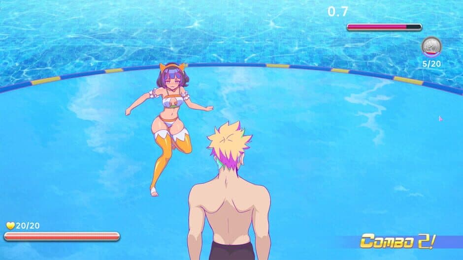 Скриншот 2 из Swimsuit Girl: Battle to Avoid