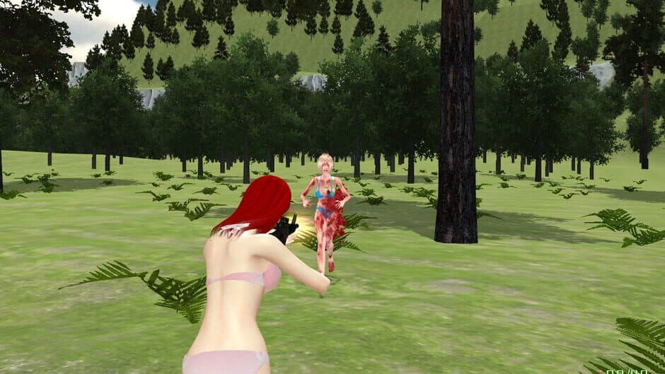 Скриншот 1 из Girl Kill Zombies