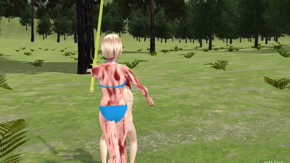 Скриншот 4 из Girl Kill Zombies