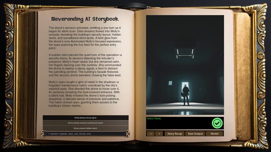 Скриншот 2 из Neverending AI Storybook