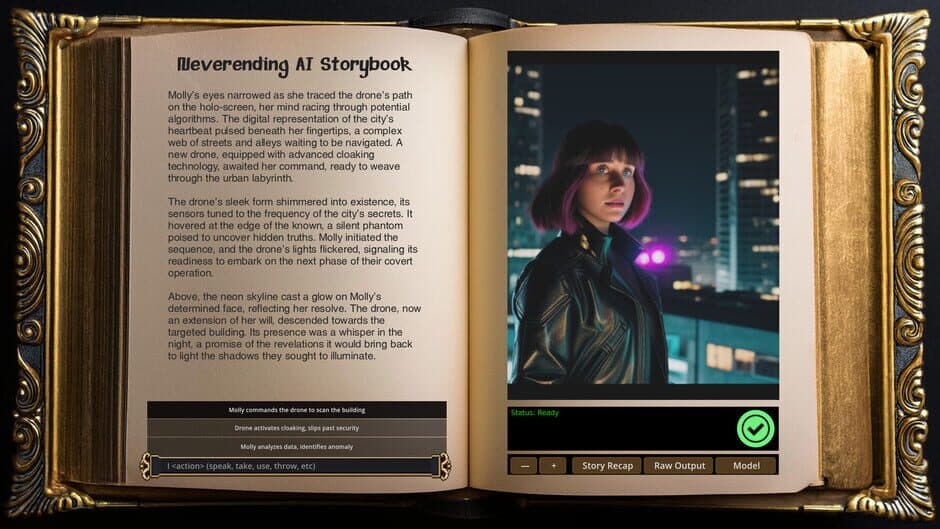 Скриншот 3 из Neverending AI Storybook