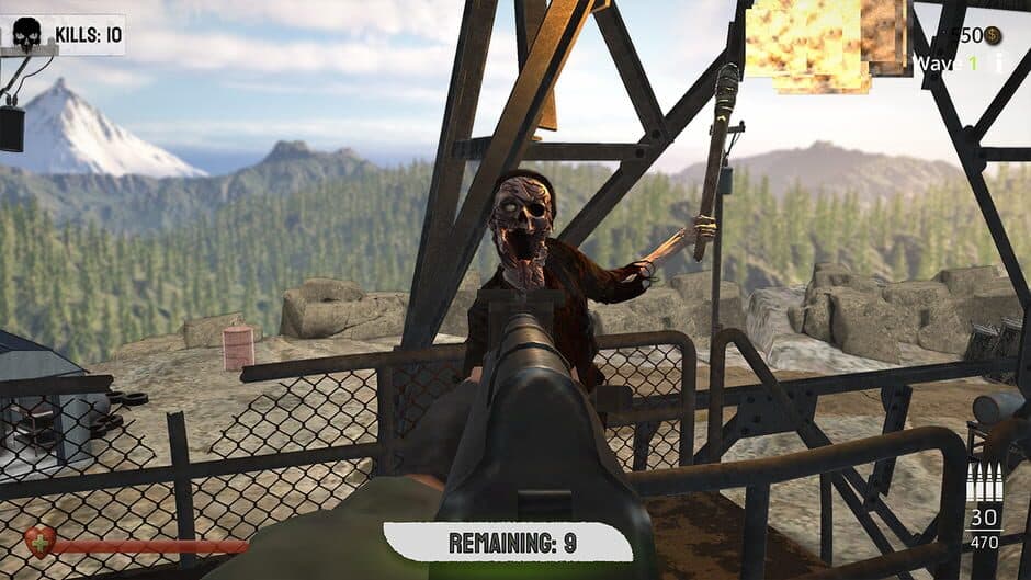 Скриншот 3 из Zombie Gorge: Survival Defense