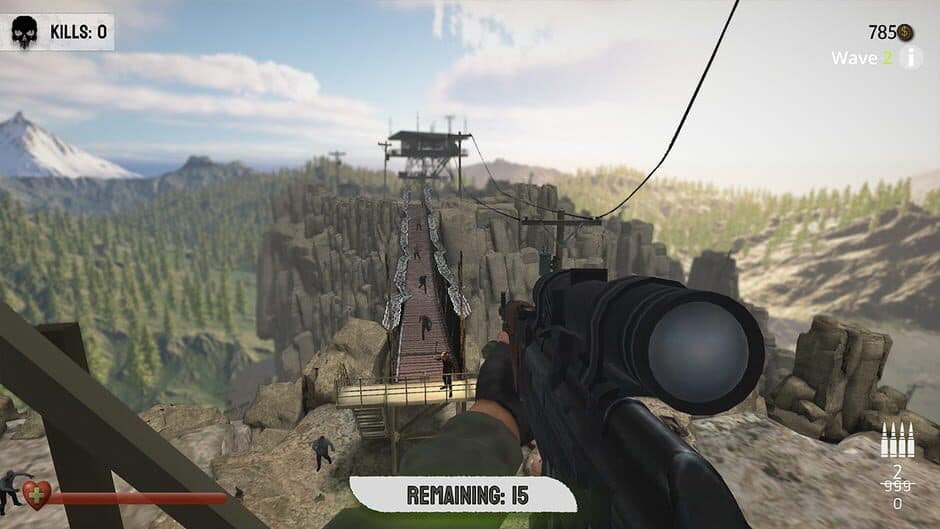 Скриншот 1 из Zombie Gorge: Survival Defense