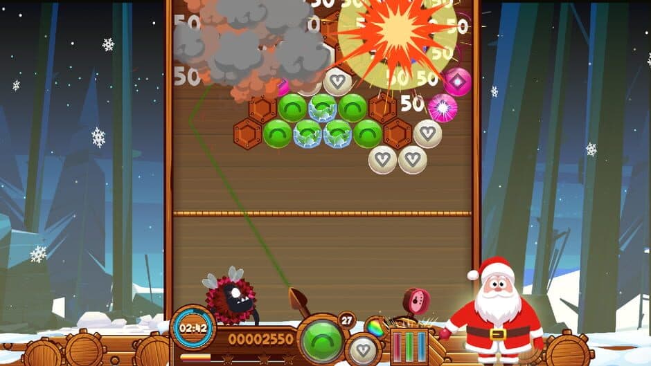 Скриншот 2 из X-Mas Bubble Mania