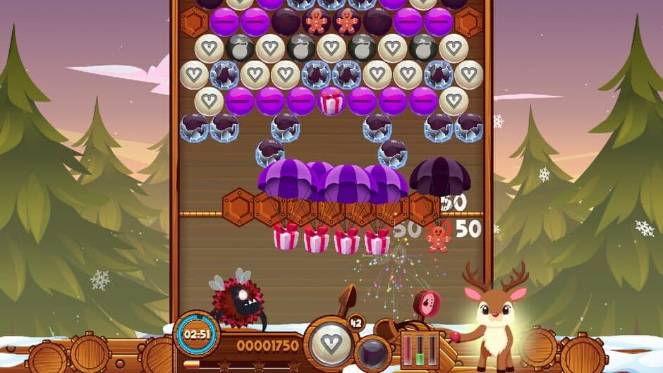 Скриншот 1 из X-Mas Bubble Mania