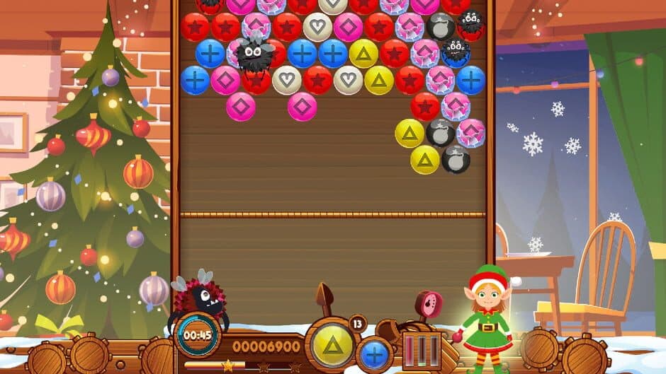 Скриншот 4 из X-Mas Bubble Mania