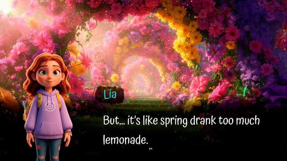 Скриншот 1 из Lia and the Train of the Seasons