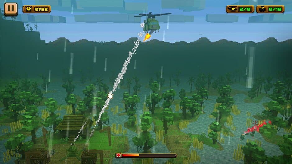 Скриншот 5 из Blocky Heli Rescue