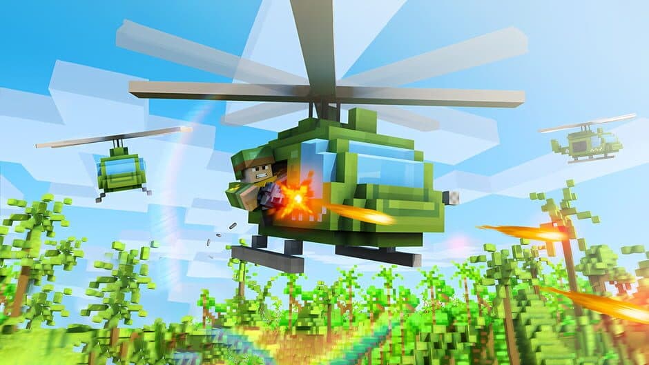 Скриншот 6 из Blocky Heli Rescue