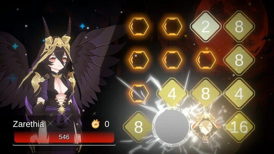 Скриншот 1 из Battle Puzzle 2048: Queens of the Abyss