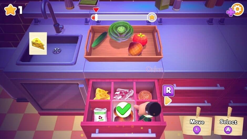 Скриншот 1 из MasterChef: Learn to Cook! - Veggie Special