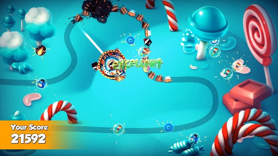 Скриншот 3 из Zumba: Marble Candy Rush