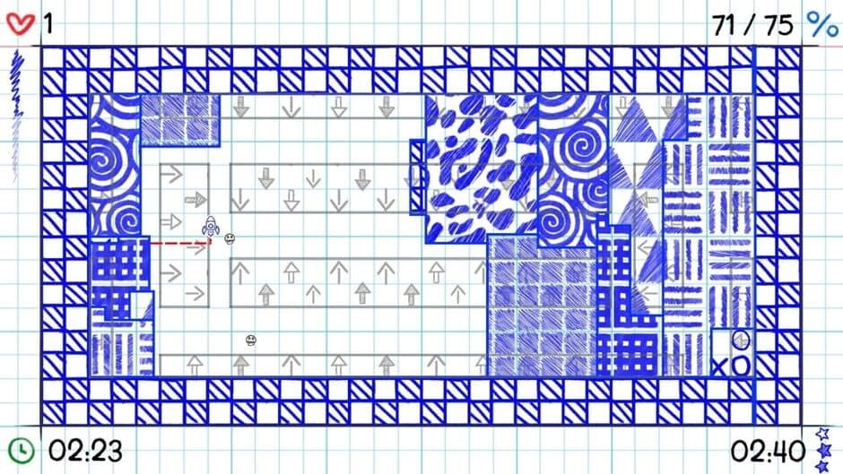 Скриншот 3 из Ink & Paper: DoodleCut - Space DLC