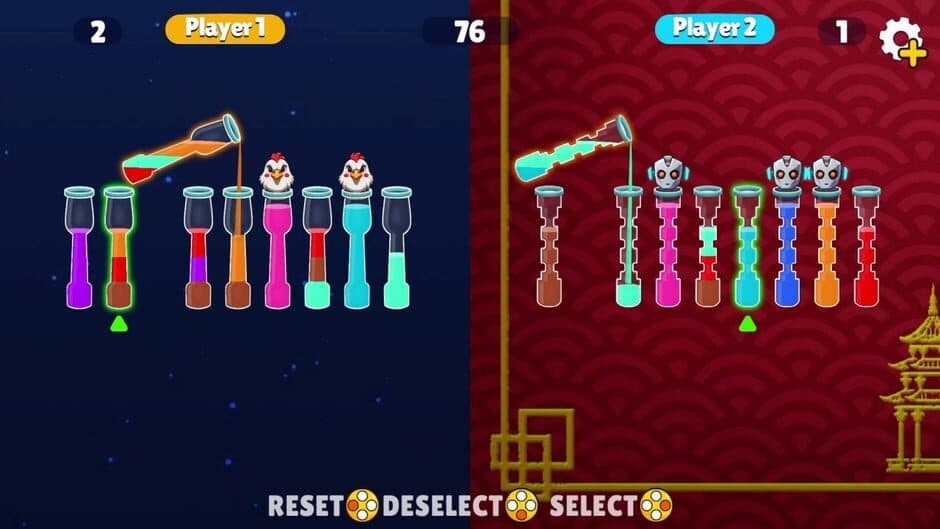 Скриншот 1 из Color Water Sort: Gold Edition