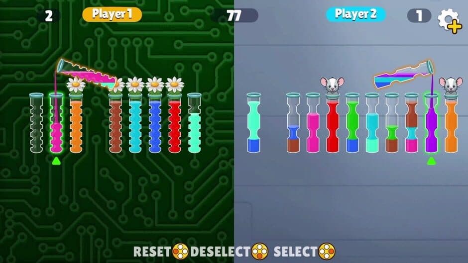 Скриншот 4 из Color Water Sort: Gold Edition