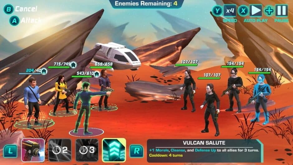 Скриншот 2 из Star Trek: Legends - Spock Edition