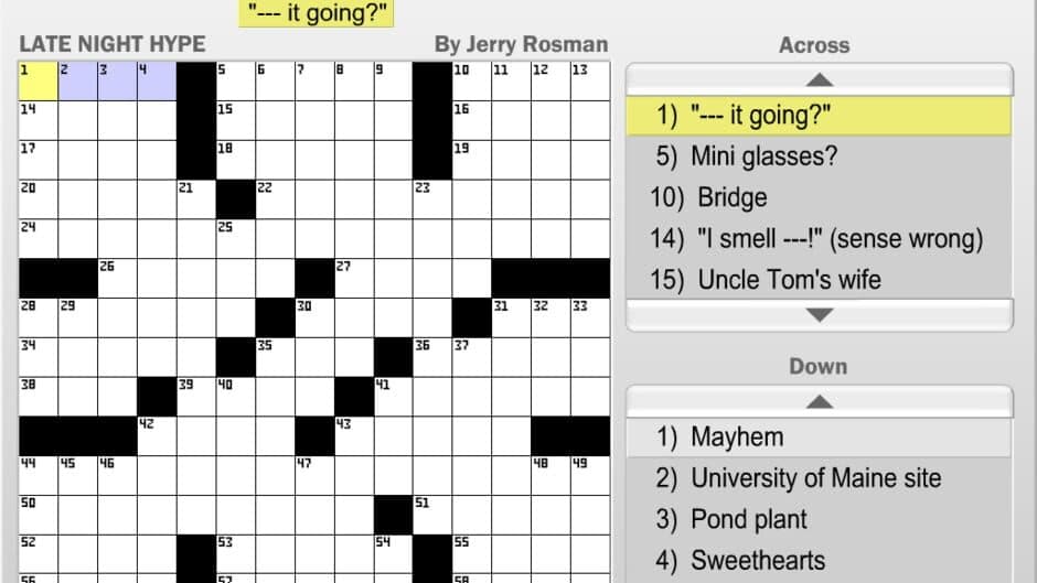 Скриншот 2 из Infinite Crosswords