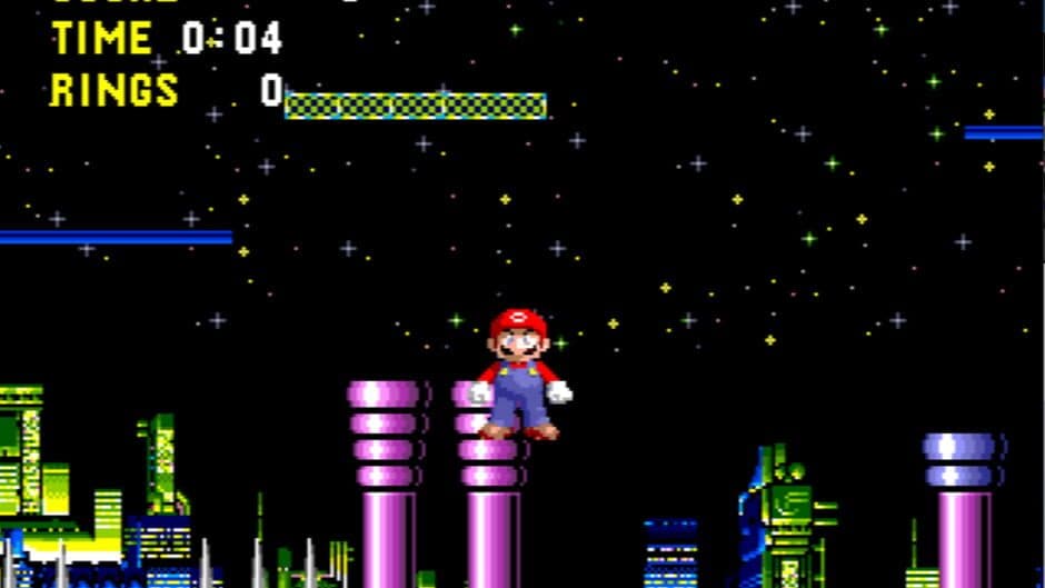 Скриншот 4 из The Worst Sonic the Hedgehog Romhack (Featuring Mario)