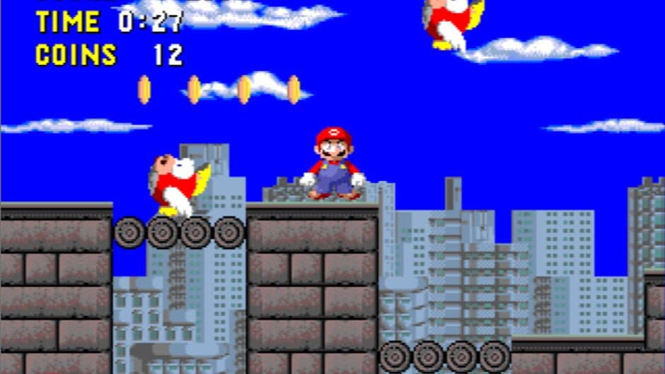 Скриншот 2 из The Worst Sonic the Hedgehog Romhack (Featuring Mario) 2