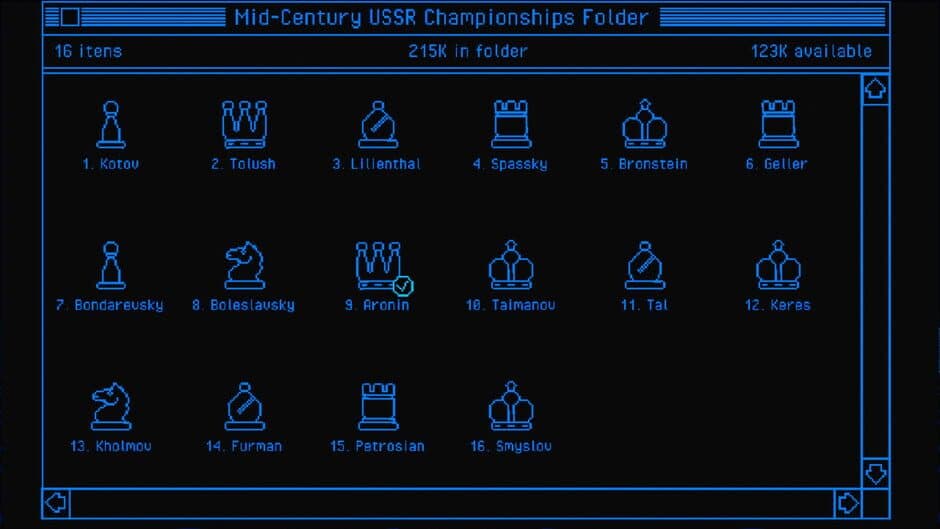 Скриншот 1 из Bot.vinnik Chess: Mid-Century USSR Championships
