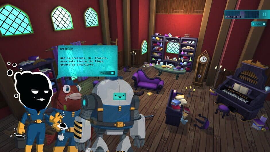 Скриншот 1 из Galaxy Cleaners: Dracula's Castle
