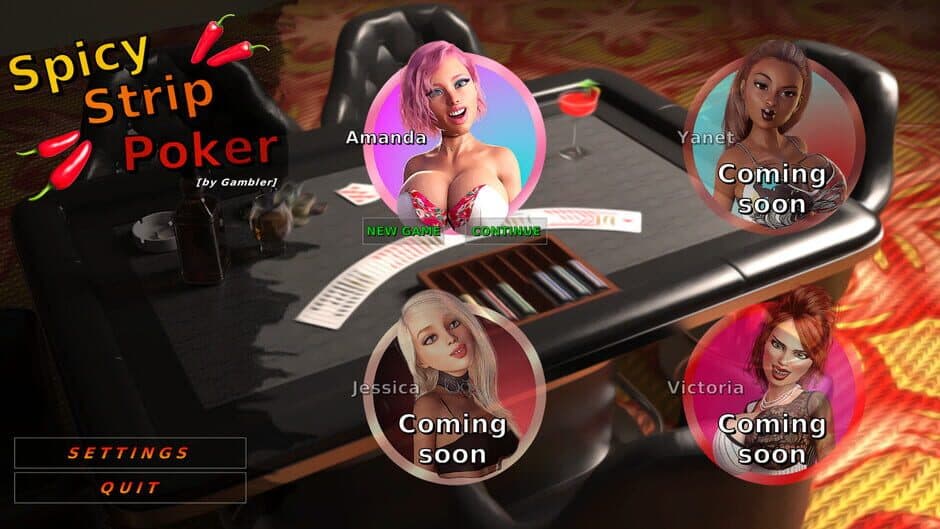 Скриншот 1 из Spicy Strip Poker