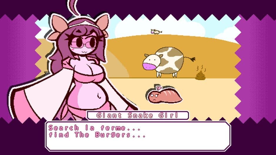 Скриншот 4 из Giant Snake Girl Wants the Burger!