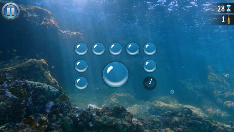 Скриншот 2 из Deep Sea Bubble Shooter: Reflex Challenge