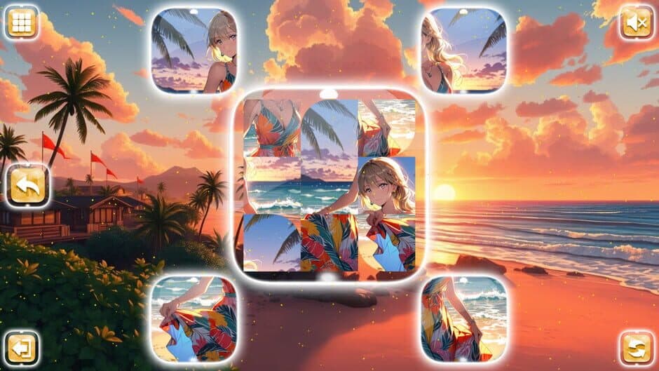 Скриншот 2 из Lovely Anime Puzzle: Summer