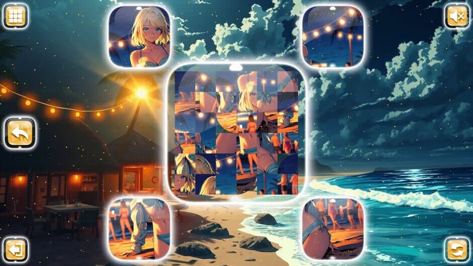 Скриншот 6 из Lovely Anime Puzzle: Summer