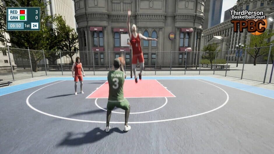 Скриншот 2 из Third Person Basketball Court