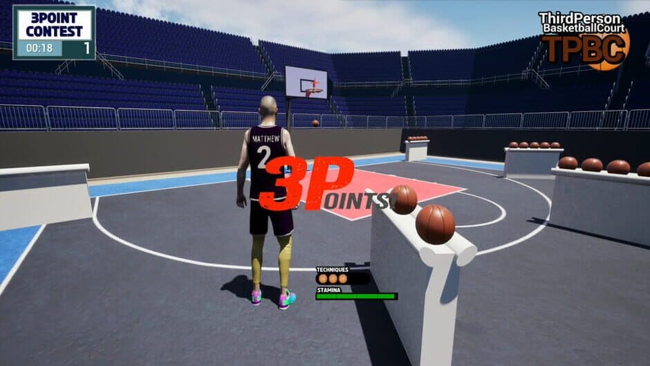 Скриншот 8 из Third Person Basketball Court