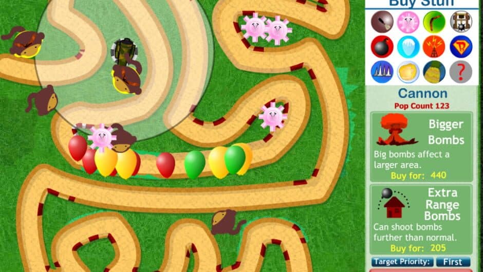 Скриншот 2 из Bloons TD 3